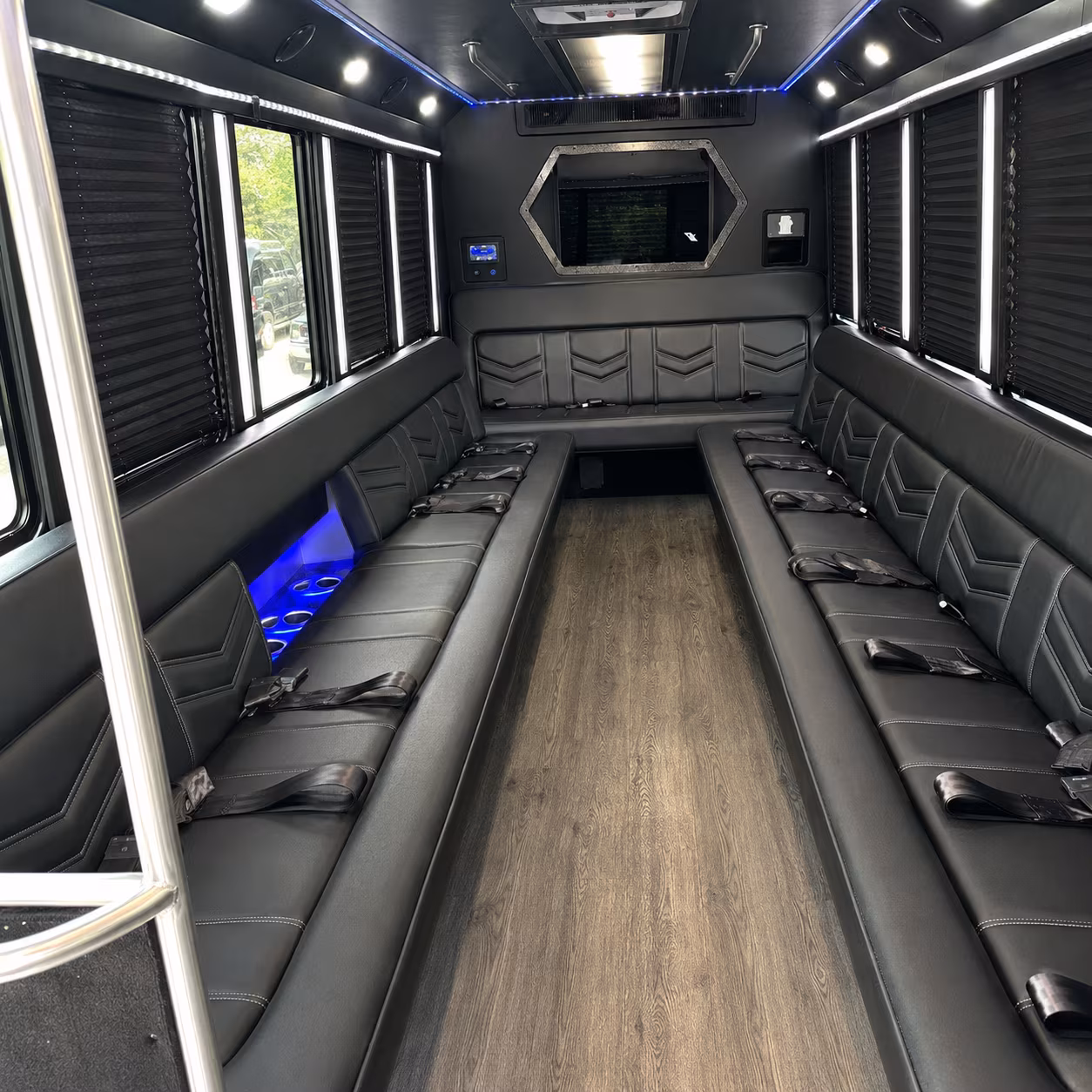campbell corporate party bus rental