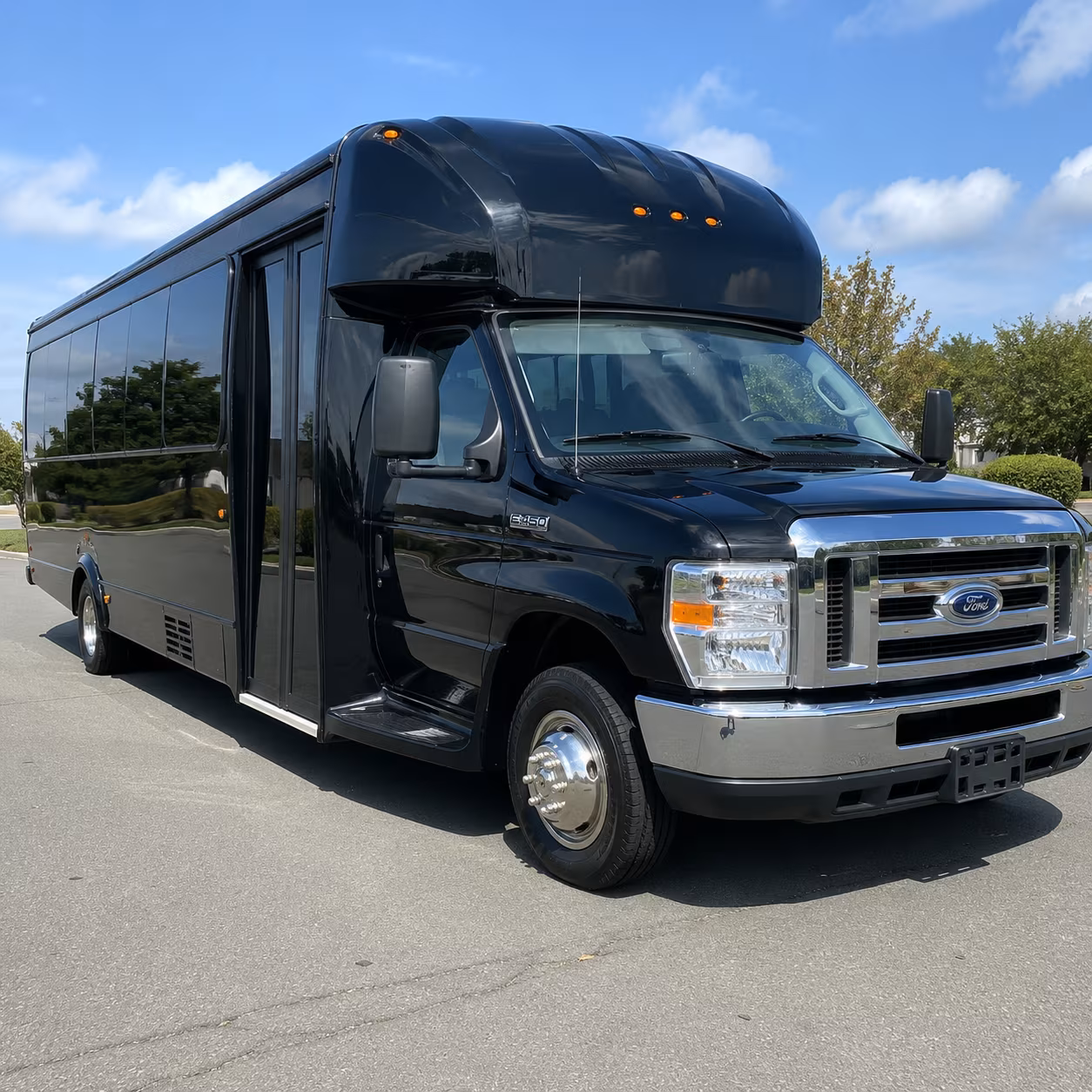 campbell holiday party bus rental