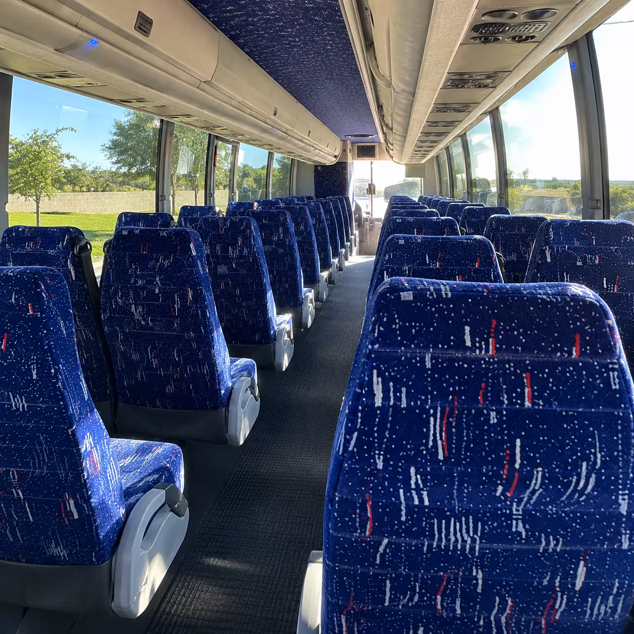 party buses for campbell concert groups who want the celebration to start early