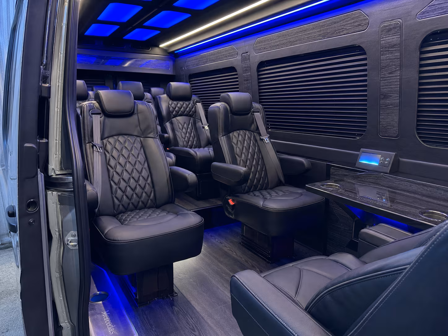 sprinter van transportation for groups and events across campbell