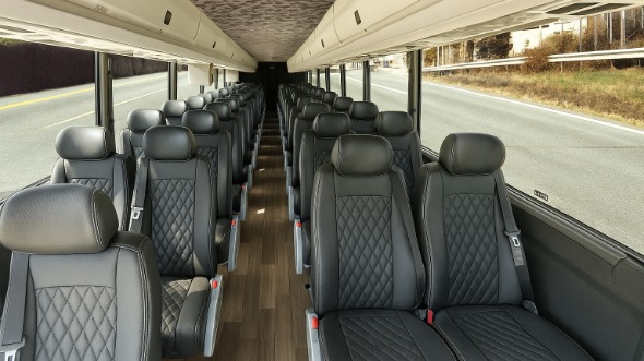 campbell 35 passenger minibus rental