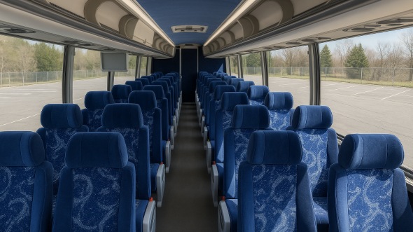 campbell 54 passenger charter bus rental