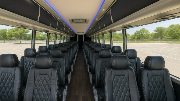 campbell 55 passenger charter bus rental